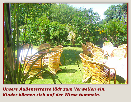 Sonnenterrasse im Grünen Sonnenterrasse im Grünen
