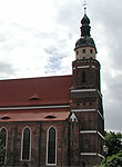 Aussenansicht der Oberkirche St. Nikolai in Cottbus